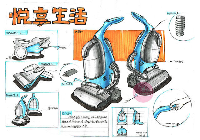 黃山手繪工廠 專業工業設計手繪服務領航者